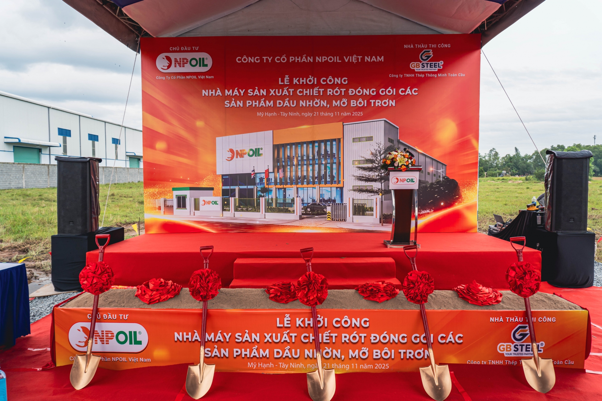 Lễ khởi công Nhà máy NPOIL Việt Nam